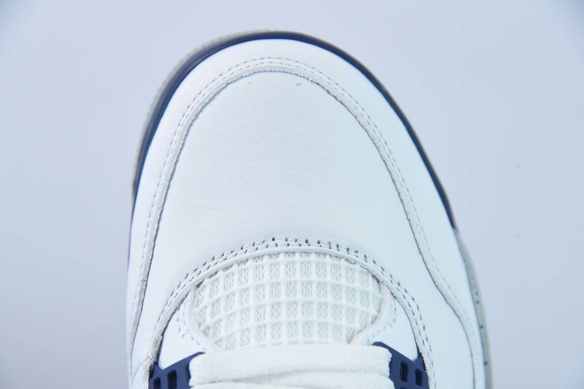 Air Jordan 4 Retro White Midnight Navy Air jordan 4 Sneaker