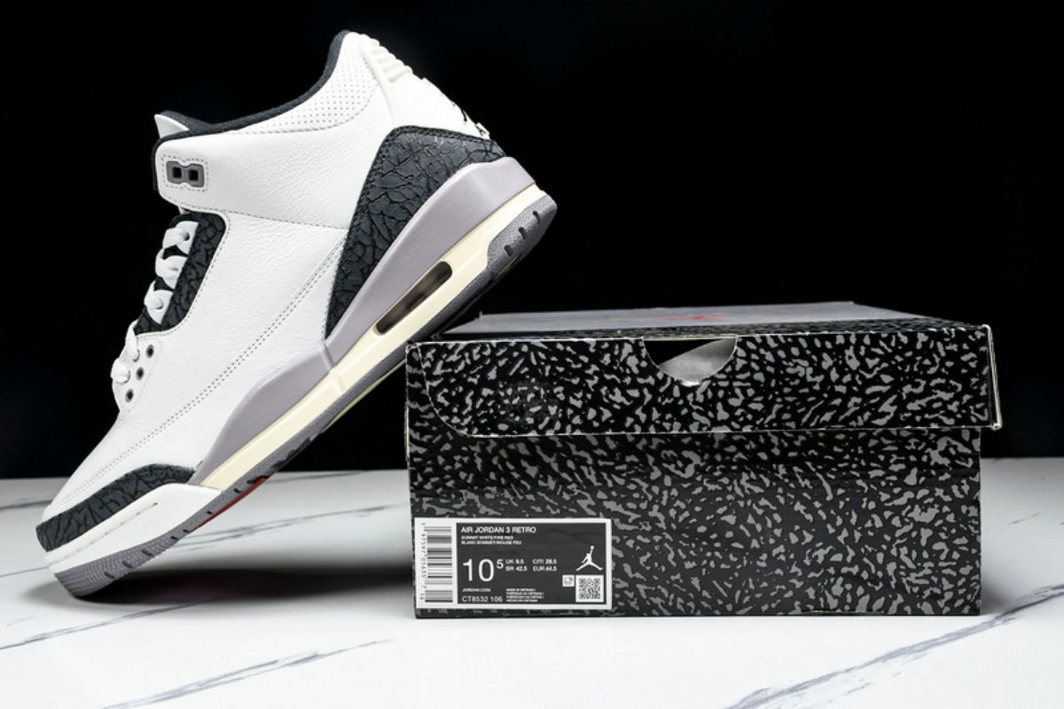 Air Jordan 3 Retro Cement Grey Air Jordan 3 Sneaker
