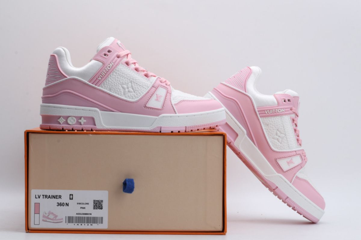 Louis Vuitton LV Trainer Pink Rose Pink Rose LV Trainer Sneaker